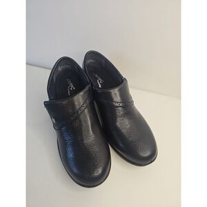 Easy Street Boots Womens  Darcy Casual Side Zip Heeled Low Ankle Bootie Navy 7.5